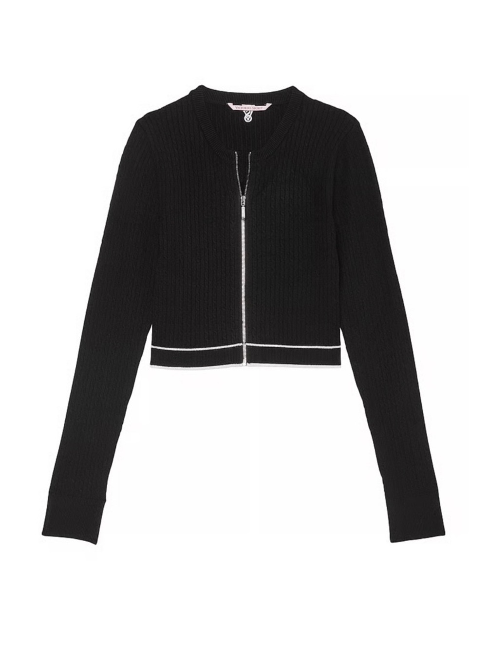Victoria’s Secret Cable Knit Cardigan Black (M)